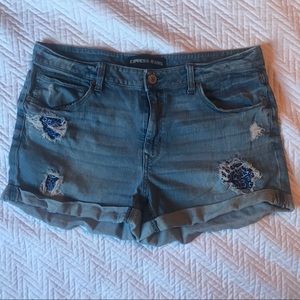 EXPRESS DENIM SHORTS